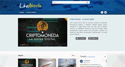 Desktop Screenshot of lineabierta.cl